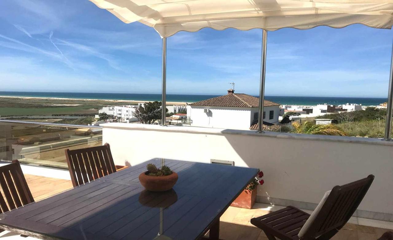Marina 1 Atico De Lujo Independiente Vistas Al Mar Conil De La Frontera Exterior foto